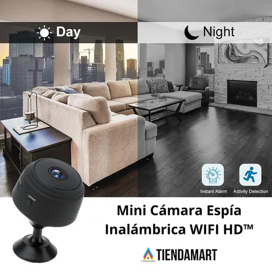 MINI CAMARA ESPIA VIGILANCIA IP A9 WIFI 4K ™